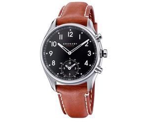 Kronaby S0729/1 Montre Connectée Pour Homme Avec Bracelet Marron
