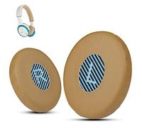 Krone Kalpasmos Bose OE2 Coussinets de rechange - Cuir souple et mousse à mémoire de forme, compatibles avec Bose Over-Ear 2 (OE2, OE2i) - Scrim bleu, kaki