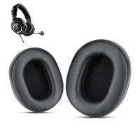 Krone Kalpasmos Coussinets de rechange de qualité supérieure pour écouteurs Audio Technica M50X, ATH M50X, Audio Technica pour ATH M50 M40X M40 M35 M30 MSR7 SX1 M-Series, mousse à mémoire de forme
