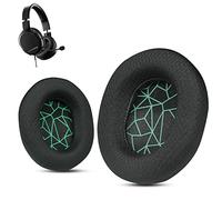 Krone Kalpasmos Coussinets de rechange en tissu pour SteelSeries Arctis 7, compatibles avec tous les modèles SteelSeries Arctis Wireless, Arctis 1, Pro, 3, 5, 7, 7+, 7p, 7X, 9 et Prime - Vert