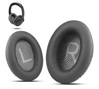 Krone Kalpasmos Coussinets de Rechange pour Casque Bose QuietComfort 35 II /QC35 /QC25 /QC2 /QC15 /Ae2 /Ae2i /Ae2w /SoundTrue & SoundLink Gris foncé