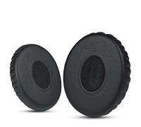 Krone Kalpasmos Coussinets de Rechange pour Casques Bose on-Ear 2 (OE2, OE2i), SoundLink et SoundTrue on-Ear - Cuir Souple et Mousse à mémoire de Forme - OE2-Noir