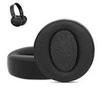 Krone Kalpasmos Coussinets de rechange professionnels pour casque Sony MDR-XB950 XB950BT XB950B1 XB950N1 XB950AP en mousse à mémoire de forme - Noir