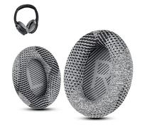 Krone Kalpasmos Coussinets de Remplacement, compatibles avec Bose QuietComfort 35 II / QC45/QC35 / QC25 / QC2 / QC15 /Ae2 /Ae2i /Ae2w / SoundTrue et SoundLinken Tissu et Mousse à mémoire Gris foncé