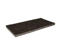 Kronen Hansa KRONEN HANSA Revêtement de râpe 120x240mm 10mm Cellule noire Kronen Quantité:1