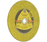 Kronenflex 13492 A 24 Extra Disque à tronçonner convexe, 230 x 30 mm, Jaune
