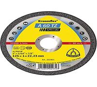Kronenflex 202401 A 60 TZ Spécial Disque à tronçonner, 125 x 10 mm, Gris