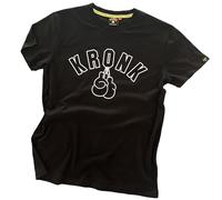 Kronk Outline Gloves T-shirt coupe ajustée pour homme, Gants Outline Noir et Blanc, L