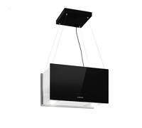 Kronleuchter L Hotte îlot aspirante 60cm 590 m³/h LED classe A - noir A