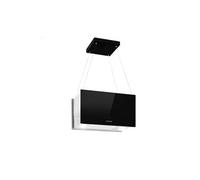 Klarstein - Hotte îlot Kronleuchter 60 cm - 590 m³/h - 3 vitesses - Évacuation extérieure - Noir