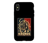Kronos Grecque Titan God of Time Mythology Power Coque pour iPhone X/XS