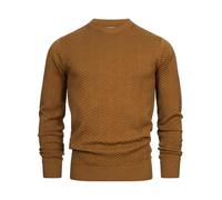 Kronstadt Hommes KSCarlo Knit Sweater | Jersey de Punto fino Con Cuello Redondo Rubber M