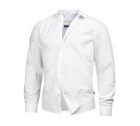 Kronstadt Hommes KSJohan Oxford Shirt | Chemise à Manches Longues en 100% Coton Offwhite S