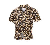 KRONSTADT KSRoberson Chemise à manches courtes pour homme avec col Kent | Chemise florale à manches courtes, Sky Captain, M