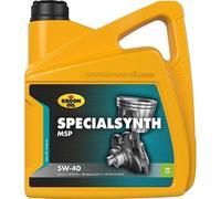 KROON OIL Huile moteur Specialsynth 5W-40 Huile synthétique huile ACEA C3 API SN Plus MSP 4 L Compatible avec VW Golf 7 3/5 portes 5G1, BQ1, BE1, BE2 Golf 4 3/5 portes 1J1 Golf 5 3/5 portes 1K1, BMW