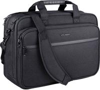 KROSER Sacoche Laptop Briefcase 17.3 Messenger Bag Dimension maximale: 43,9 cm (17,3\ ) noir