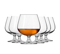 KROSNO Brandy Cognac Snifter Verres | Ensemble de 6 | 480 ML | Collection de balance| Parfait pour la maison, les restaurants et les fêtes | Va au lave-vaisselle