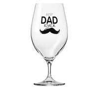 Krosno Chope à bière de 400 ml, 1 pièce avec gravure - Cadeau pour papa - Verre avec dédicace pour lui - Verre en cristal sans plomb - Verre décoratif