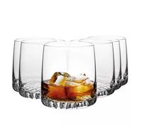 Verres à Whisky 300ml - FJORD - Lot de 6 - KROSNO - Cristallin Sans Plomb