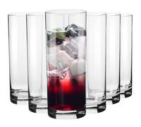 Krosno grande eau de boisson verres de boisson ensemble de 6 16,9 oz Balance Collection Highball Crystal Verre Idal Verres boire tous les jours