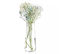 Krosno Pure Collection Grand Vase en Verre pour Fleurs 240 mm de Haut Idéal pour la Maison, Le Bureau et la Cuisine Lavage à la Main