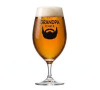 KROSNO Verre à Bière 1 pièce, 400 ml, pour Grand-père, Celebration Moments