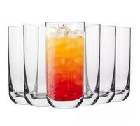 Krosno Verre à Eau Jus Mojito Long-Drink | Lot 6 | 360 ml | Lave-vaisselle