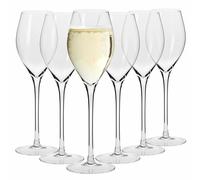 Krosno Verre Cristal de Prosecco Champagne | Lot 6 | 300 ml | Lave-vaisselle