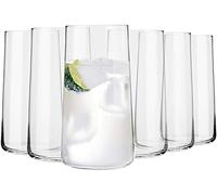 Krosno - Verre à eau Collection Avant-Garde - 540 ml - Lot de 6 - Compatible lave-vaisselle