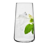 Krosno Verres à eau, à jus et à boissons Design élégant | Lot de 4 | Capacité 600 ml | Collection Infinity | Idéal pour la maison, le restaurant, la fête | Lavable au lave-vaisselle | Lavable.