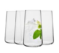 Krosno Verres à Eau, Long Drink Lot de 6, 490 ml, Collection Infinity