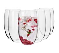 Krosno Verres à Eau, Long Drink Lot de 6, 510 ml, Collection Blended