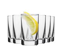 KROSNO | Verres à liqueur et dégustation | Lot de 6 x 35 ml | Collection Shot | Pour fêtes et fêtes | Design classique universel | Verre sans plomb | Lave-vaisselle