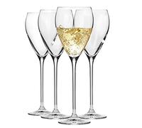 Krosno Verres à Vin Blanc Lot de 4, 280 ml, Collection Perla