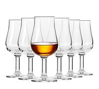 Krosno Verres de dégustation whisky | Lot de 6 | 110 ml | Collection Pure | Idéal pour la maison, les restaurants et les fêtes | Compatible lave-vaisselle | Cristal sans plomb