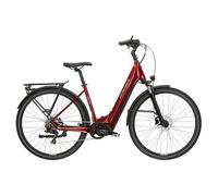 Kross Trans Hybrid Ls 3.0 700 Microshift Acolyte M5180m 2023 Electric Bike Argenté L / 504Wh Ruby