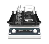 KRQDBCZ Agitateur Orbital numérique de Laboratoire, Plaque agitatrice magnétique numérique Grande Taille, mélangeur à Plaque magnétique à Haute capacité de Laboratoire 40-200tr/min (Multicolor)
