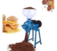 KRQDBCZ Moulin à Grains électrique Robuste, mixeur Multifonction de 2200W pour Riz, maïs, Haricots, café et blé, Grande capacité avec Protection Contre Les surcharges et Entonnoir. (Style 2)