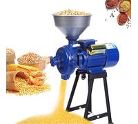 KRQDBCZ Moulin à Grains électrique Robuste, mixeur Multifonction de 2200W pour Riz, maïs, Haricots, café et blé, Grande capacité avec Protection Contre Les surcharges et Entonnoir. (Style 7)