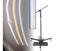KRQDBCZ Support d'éclairage PDR, Lampe de réparation de Bosses de Voiture, Panneau d'éclairage PDR de Sol, Outils PDR, Lampe réflecteur de débosselage avec Support de réglage pour la réparation