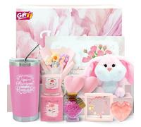 Krris - Coffret cadeau de spa de luxe 9 pièces : faites-le plaisir avec ce superbe panier-cadeau de spa, le meilleur cadeau de spa pour les femmes. Parfait pour toutes les occasions, en particulier