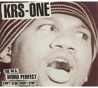 KRS-One & Marley Marl - Word Perfect/Can't Won't Stop