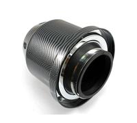 Krtopo Filtre à air de voiture 76 mm à haut débit d'air froid pour voiture, camionnette, entrée d'air du moteur, filtre de rechange, cône de maille sport haute performance pour voiture