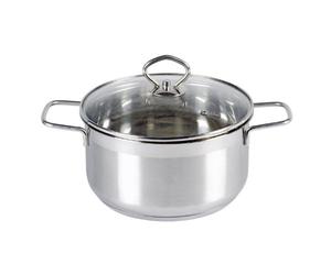 Krüger 101024 MA Manhattan Cocotte Acier Inoxydable Argent 24 cm
