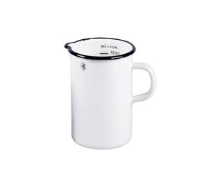 Krüger 11101 Pichet Émail Blanc 10 cm