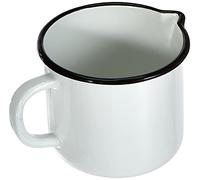 Krüger 4121 Casserole Émail Blanc 12 cm