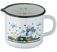 Krüger 4122 Gänseglück Casserole Émail Multicolore 12 cm - 1 L
