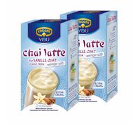 Krüger Chai Latte Classic India moins sucré, vanille et cannelle,2 x 10 sachets