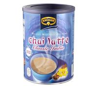 Krüger Chai Latte Classic India Poudre de Lait de Vanille Cannelle, Thé, Thé, Thé, 450 g instantanée, 18 portions, 8971