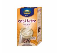 Krüger Chaï Latte Sweet India, Chocolat, Thé au Lait, 10 sachets portionnables